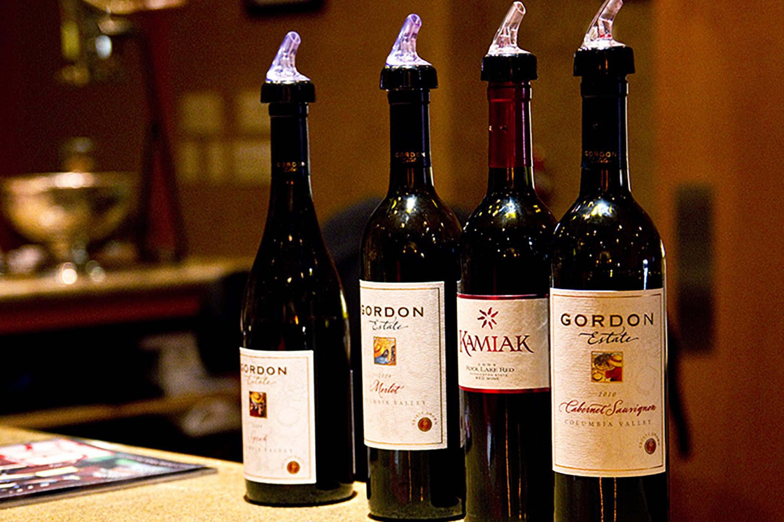 Gordon Estate winery near Lodge at Columbia Point