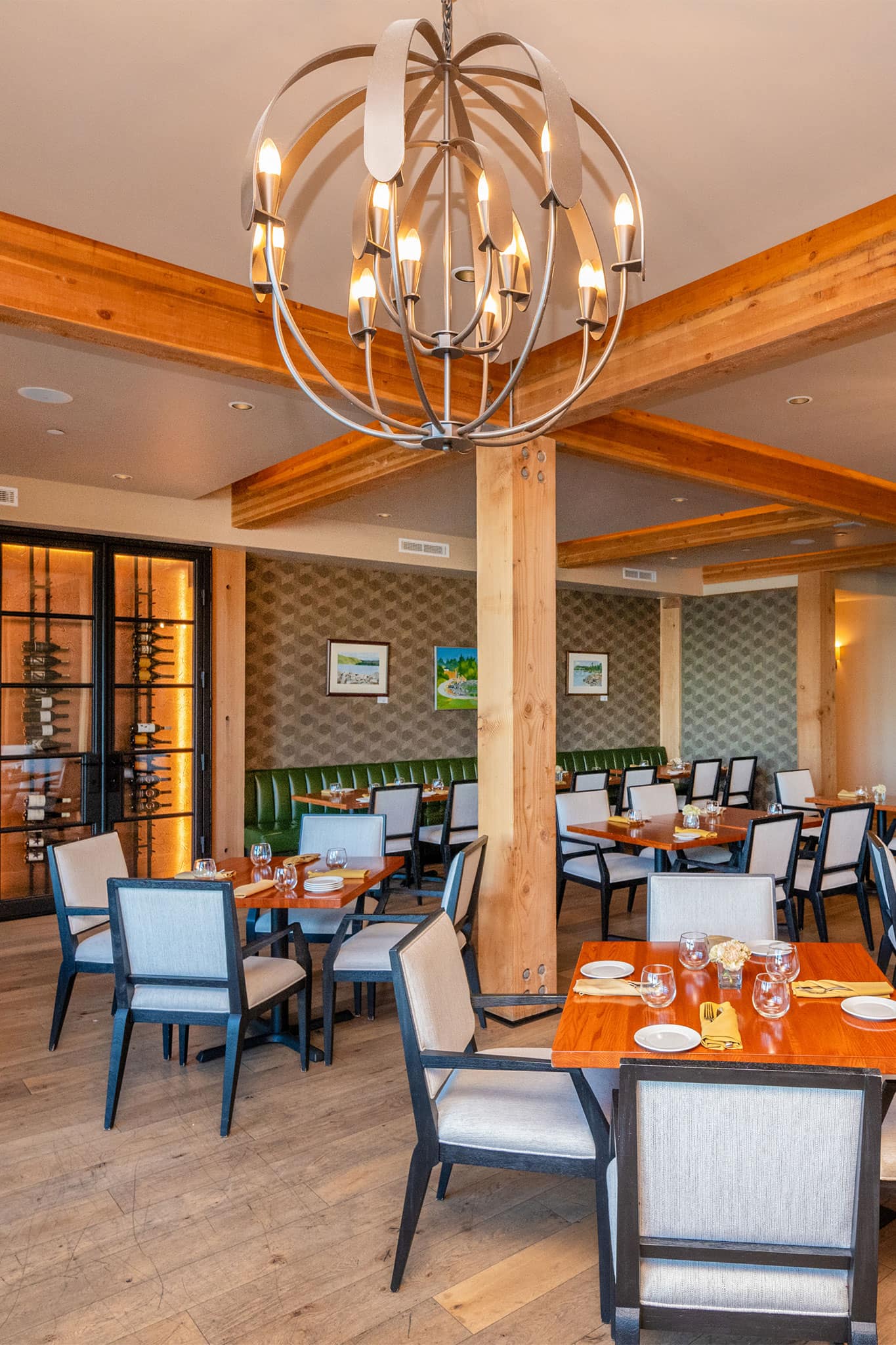 Riva Riverside Italian Dining inside The Lodge at Columbia Point